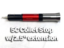 5C Collet Stop Extension 2-1/2", 5", or 10" Brand New