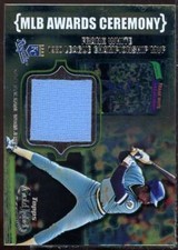 Frank White LC MVP 2002 Topps Gold Label MLB Awards Ceremony Relic Titanium #FW