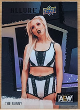 2022 UPPER DECK AEW ALLURE THE BUNNY BLACK RAINBOW