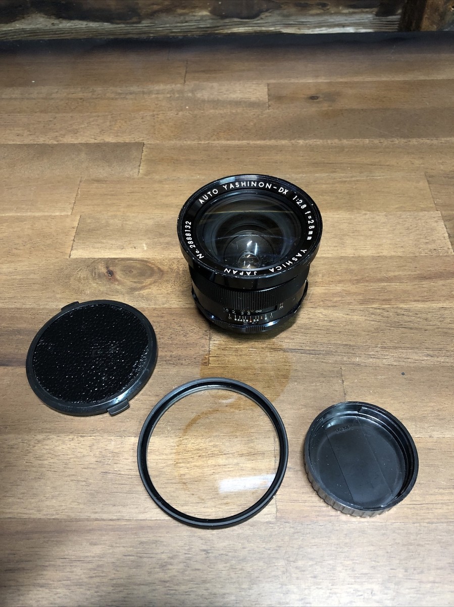 vintage Yashica Auto Yashinon DX 28mm f2.8 M42 Mount | eBay vintage Yashica Auto Yashinon DX 28mm f2.8 M42 Mount | eBay