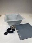 DX Square Acrylic Sink Lt Grey 7035 campervan motorhome Caravan VW boat catering