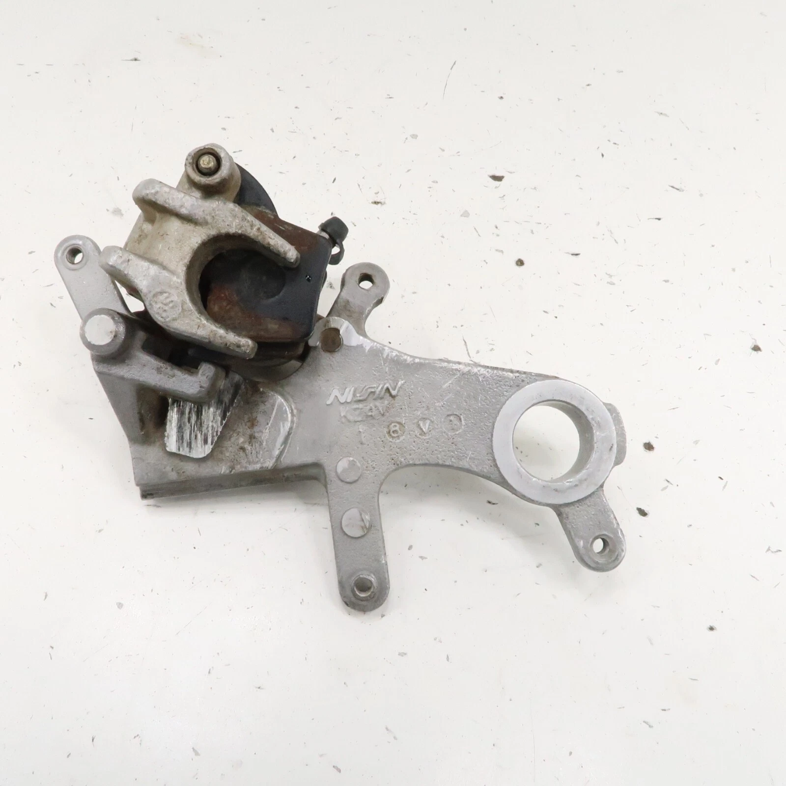 Honda CRF450R - Stock Nissin Rear Brake Caliper w/ Pads - 2009 CRF450 OEM