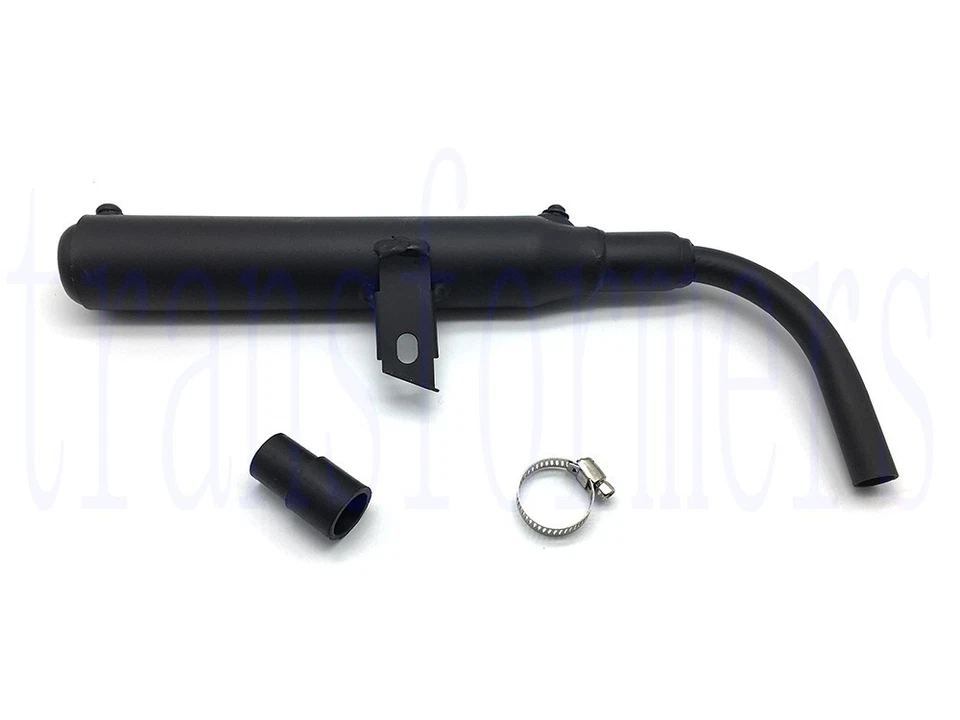 Yamaha PW50 PY50 Muffler Exhaust Pipe+Rubber Seal+Clamp Motorcycle Parts Peewee - Image 4 of 4
