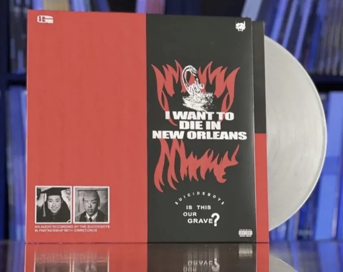 uicideboy$ - I Want To Die In New Orleans - Silver Vinyl LP