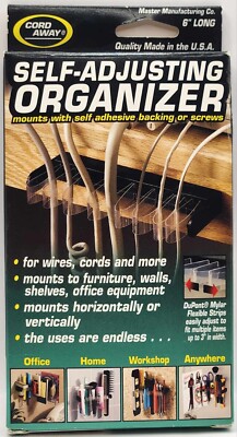 CordAway Self-Adjusting Cable Organizer (U8)