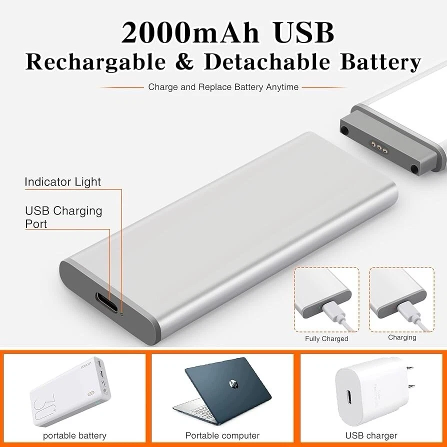 Paquete de 2 luces LED para gabinete con sensor de movimiento 98, iluminación debajo del mostrador para armario 16,6 pulgadas Foto 3 de 4