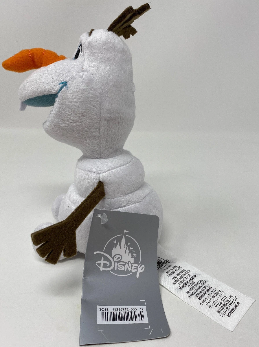 Disney Store Frozen 2 Olaf 6.5 Inch Mini Bean Bag Sitting Snowman Plush