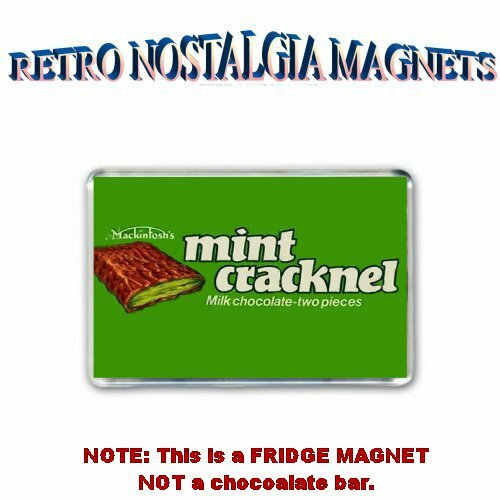 Who remembers Mackintosh's MINT CRACKNEL Chocolate Bar Jumbo FRIDGE