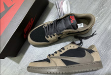 Travis Sc0tt X Jordan 1 Low "Velvet Brown" Men's Size US 7-12
