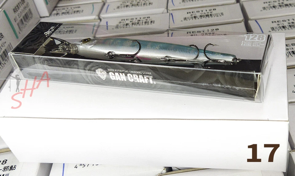 Медленно плавающая гольянка GAN CRAFT Rest Ayuja 128 21 г No17 - Изображение 3 из 3