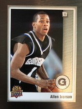 2014 Upper Deck 25th Anniversary Allen Iverson Georgetown