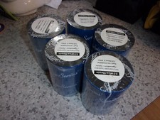 110.0mm x 450M Thermal Ribbon Black SSWax Resin Sony 61335100036 5 Roll Lot