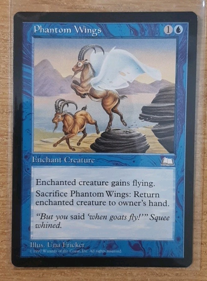 1997 MAGIC THE GATHERING WEATHERLIGHT PHANTOM WINGS TD25 