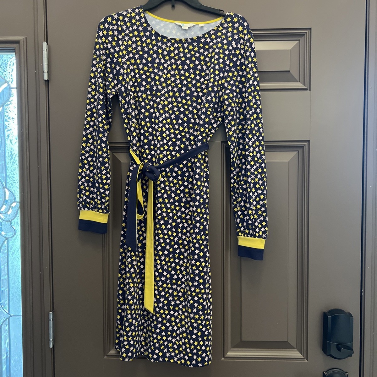 knee length dresses for ladies The Linen Belted Midi Dress