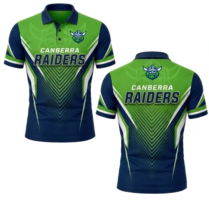 Custom Canberra Raiders Polo Shirt