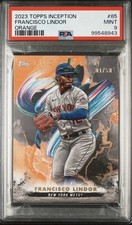2023 Topps Inception - Francisco Lindor #85 Orange /50 PSA 9