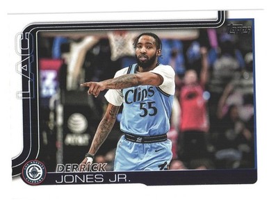 2025-26 Topps NBA Flagship Basketball LA Clippers Derrick Jones Jr.