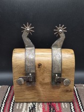 Handmade Vintage Sterling Overlay Spurs