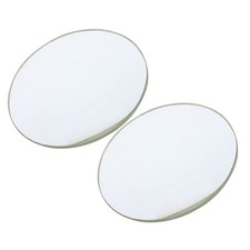 2 Pcs Double Convex Lens, for Photography Use Clear, 100mm Focal 