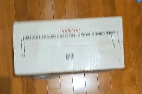 Humidifier Deluxe Ultrasonic Cool Spray Sunbeam Model 671 SEALED never used box - Picture 6 of 6
