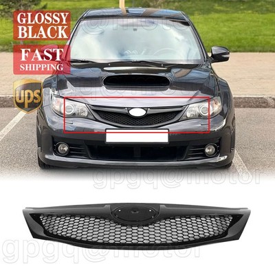 For Subaru Impreza WRX STI 10th 2008-11 Gloss Black JDM Style