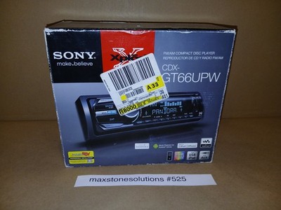 Sony CDX-GT66UPW Car CD Player USB AUX iPod New ( Open Box )