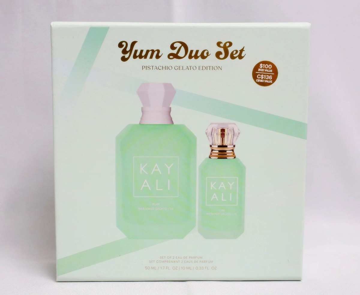 Kayali Yum Pistachio Gelato Eau De Parfum Intense Perfume Duo Set