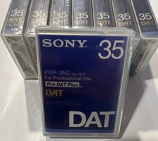 ONE NEW Sony DAT PDP-35C Digital Audio Tape PROFESSIONAL GRADE PRO DTC-ZE700