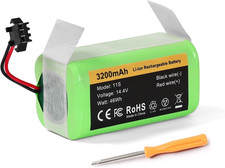 3200Mah Replacement Battery Compatible with Eufy Robovac 11, 11S, 30C, 30, 35C,