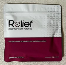 LUMINAS PAIN/INFLAMMATION LARGE TAN RELIEF PATCHES 20 DRUG FREE 2.75"x4"