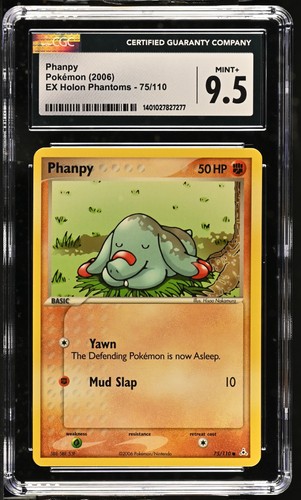 Phanpy graded CGC 9.5 for sale on eBay