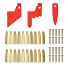 WinSpin Gold Pegs & Red Pointer Replacement Kit Prize Wheel Replacement Parts — photo 1