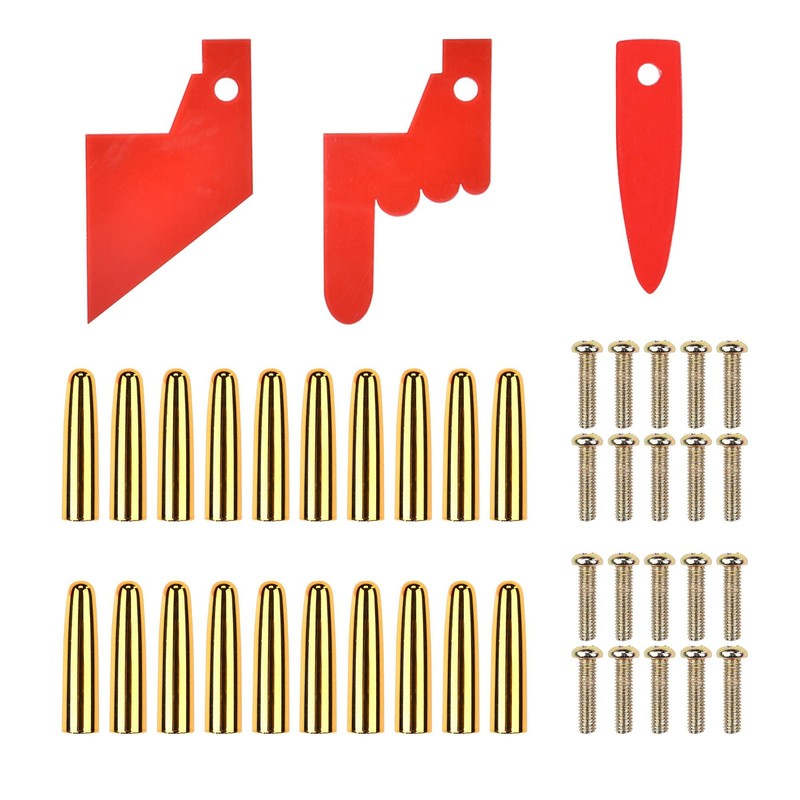 WinSpin Gold Pegs & Red Pointer Replacement Kit Prize Wheel Replacement Parts