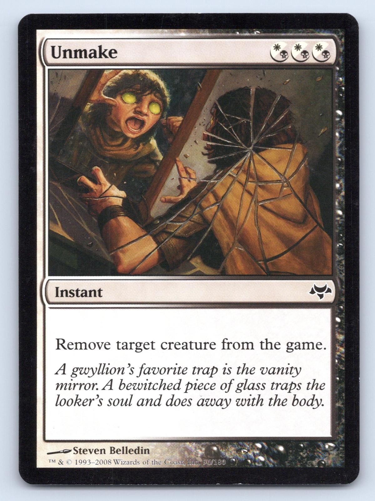 Unmake 96 Common Eventide Magic: The Gathering Lightly Played