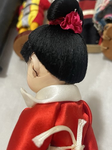 Lote de 13 muñecas étnicas Vogue Ginny y vintage de México Europa nativa Asia recuerdos - Imagen 19 de 23