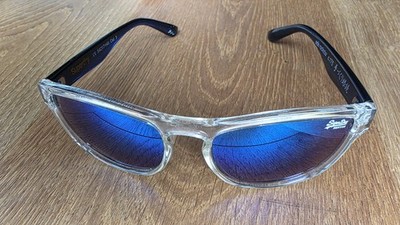 Superdry SDS Rockstar C175 Sonnenbrille   sehr guter Zustand + Polaroid Case