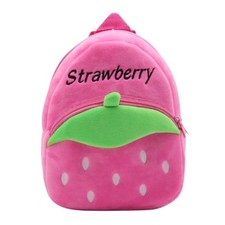 Children's Strawberry Mini Backpack in Pink
