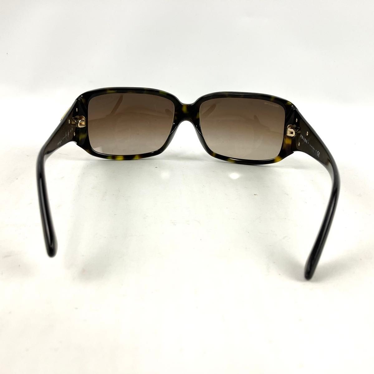 PRADA sunglasses triangular logo plate tortoisesh… - image 5