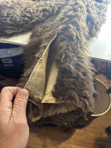 PATTERN 1876 US ARMY BUFFALO HIDE COAT - Picture 8 of 10