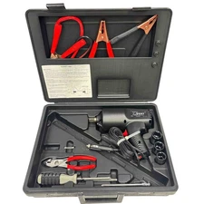 XPERT Emergency 12 Volt Impact Wrench 2 1/2" Drive Roadside Kit 