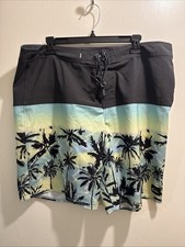 Quicksilver Highline Mens Board Shorts Swim Shorts Bulk Palm Trees 38