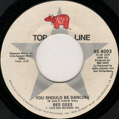 Bee Gees - You Should Be Dancing / Love So Right, 7'', (Vinyl)
