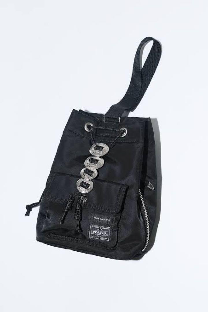 PORTER×TOGA string bag Toga X Porter String Bag Shoulder Handbag Used F/S | eBay