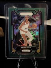 2024 Panini Prizm Draft Picks Angel Reese Green RC Rookie #38 LSU Chicago Sky