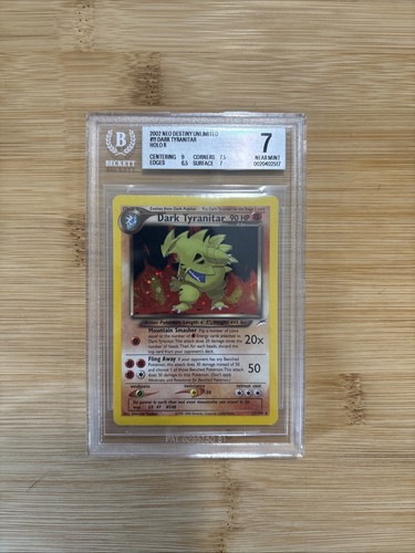 Dark Tyranitar (Unlimited) graded BGS 7 for sale on eBay