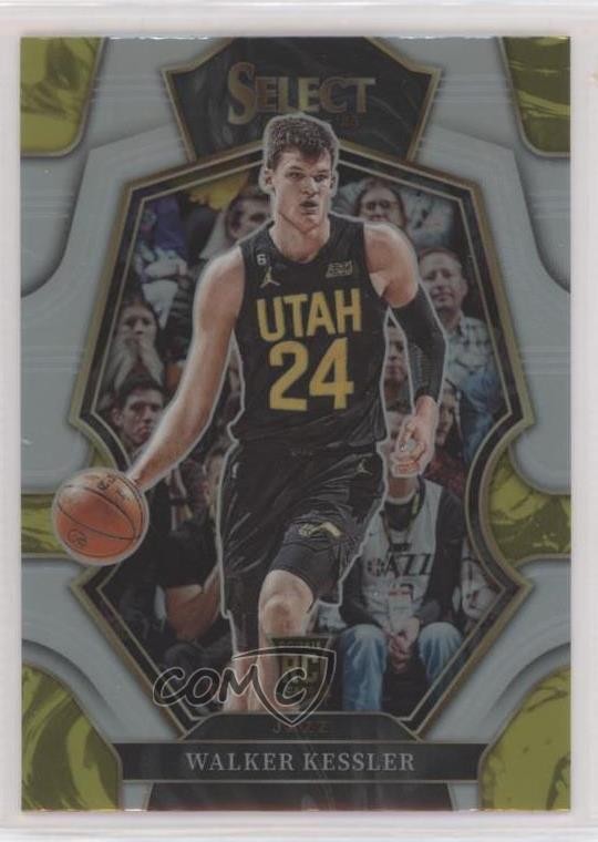 2022-23 Panini Select Premier Level Silver Prizm Walker Kessler #187 07mp