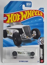 '33 Ford Lo Boy 119/250 JJL18 Hot Wheels 2026 Rod Squad 3/10 satin white