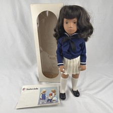 Vintage 16" England Sasha Girl Doll 102S Sasha Brunette Marina Serie Box  Tag