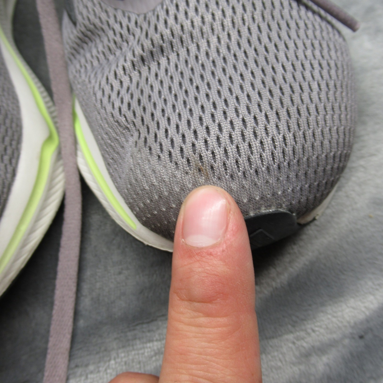 Adidas Response Running Shoes Men 9.5 Gray Ortholite Chunky Sole Lace Up thumbnail 7