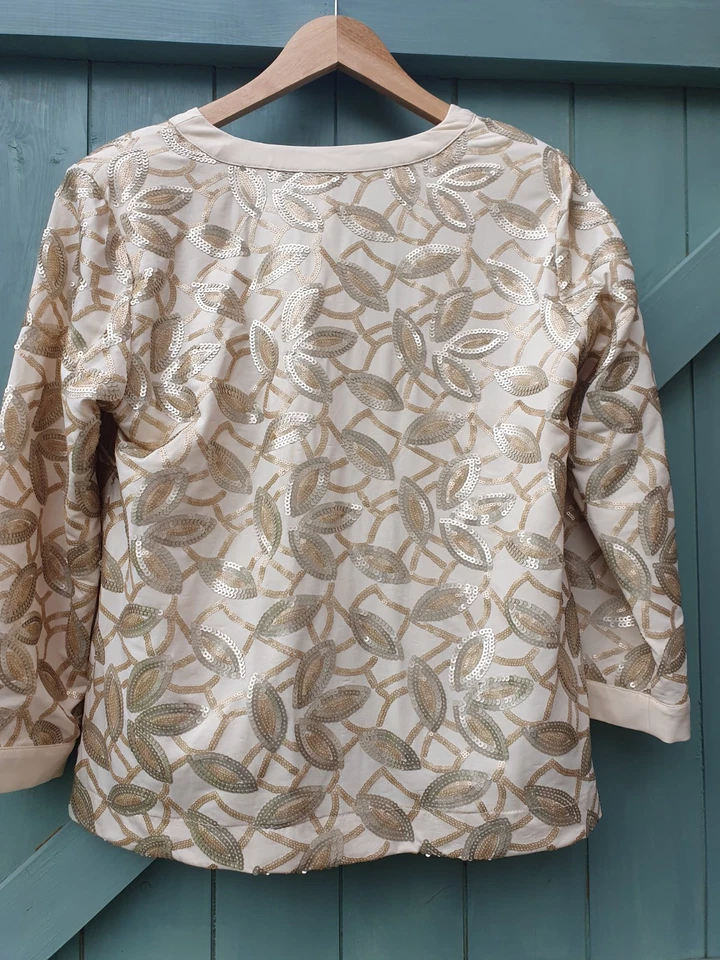 Bob Mackie Women's Jacket Wearable Art, Size S (10-12) - Image 2 of 4